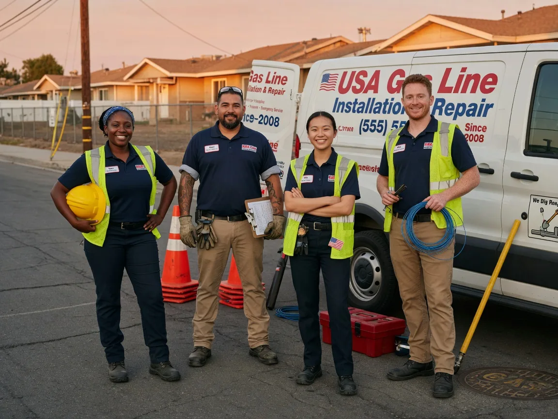 Gas Line Installation company in Bronson, IA
